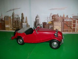 Large 15 Vintage Diecast Model Toys Doepke MG Car