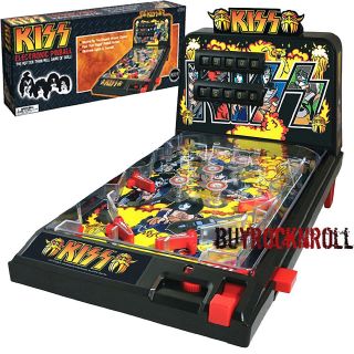 2012 KISS Tabletop Electronic Pinball Machine   Hotter Than Hell Game 