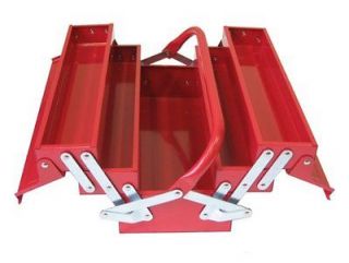 Excel TB124 Red 14 Inch Cantilever Steel Tool Box Red NEW