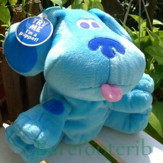 NEW W/TAGS~~Blue Clues~ BLUE Pubby 8 PUPPET FOR CHILDREN BEST GIFT~