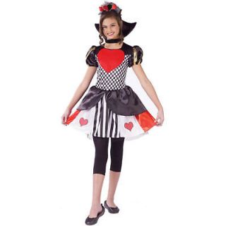Child Queen of Hearts Alice In Wonderland Costume