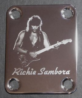 Guitar Parts NECK PLATE Custom Engraved Etched Fits Fender   RICHIE 