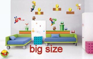   wall stickers super mario game kids room decal home design NO.669