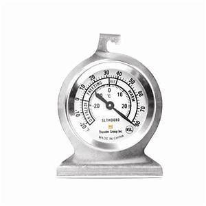 STAINLESS STEEL DIAL REFRIGERATOR FREEZER THERMOMETER TEMPERATURE 
