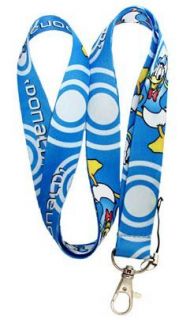   Donald Duck Neck Lanyard Cell iphone badge ID card holder Disney pins