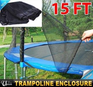 New 15Ft Safety Round Trampoline Enclosure Net High Quality Trampoline 