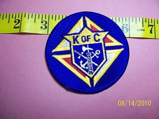 KNIGHTS OF COLUMBUS   Sword Anchor Cross Embroidered 3