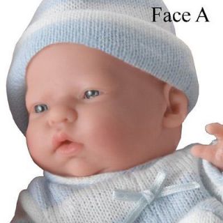 BERENGUER BOUTIQUE Mini La Newborn Caucasian REAL BOY Doll FACE A 