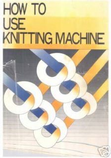 Brother KH860 Knitting Machine Instructional Package
