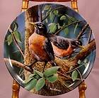   Robin 1986 In the Encyclopedia Britannica Birds Plate Edwin Knowles