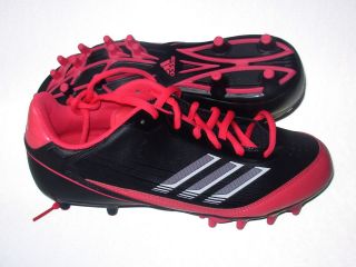  low superfly football/lacrosse cleats/blk pink cancer awareness