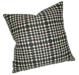 Pillow with Maharam UNISOL by Alexander Girard, zippered, down/feather 