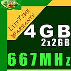4GB Memory Ram Kit Dell XPS m1330 m1530 m1730 m2010