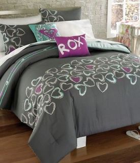 Roxy 7PC Alexis Twin Comforter, Sham, Sheets & Pillow Set   NIP