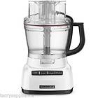 New KitchenAid KFP1333WH 13 Cup Food Processor with Mini Bowl White