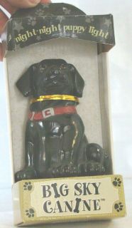 BLACK LAB Adorable NIGHT Puppy LIGHT New in pkg by BIG SKY CANINE