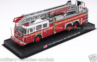 DieCast Fire Truck Seagrave Rear Mount Ladder   2001 USA gi2