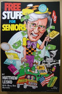 Free Stuff for Seniors by Matthew Lesko (1995, Paperback)