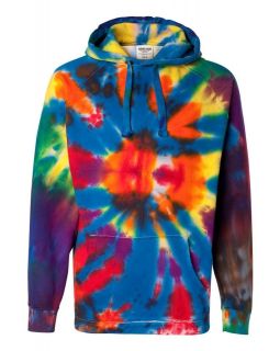Tie Dye Rainbow SPIRAL Mens Size Hoodie Sweatshirt NEW
