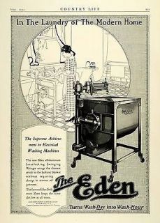   Gillespie Eden Electric Laundry Wringer Machine Household Chores