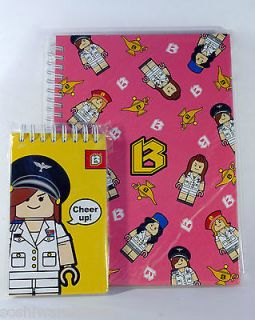 SNSD Lego Genie Notebook + Notepad   Yoona Yuri Taeyeon Tiffany BANC 