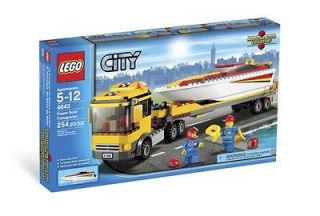 LEGO City Power Boat Transporter SET 4643 BRAND NEW SEALED BOX RETIRED 