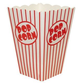 10 Popcorn Boxes   Large Gift Party/Loot/Wed​ding Cinema Empty Pop 