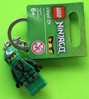 LEGO   NINJAGO KEY CHAIN   LLOYD ZX GREEN NINJA   LEGO GREEN   FREE 
