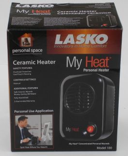 LASKO MY HEAT CONCENTRATED PERSONAL HEATER CERAMIC 200 WATTS CHOICE 