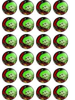24 X GROTBAGS TV SHOW RICE PAPER BIRTHDAY CAKE TOPPERS