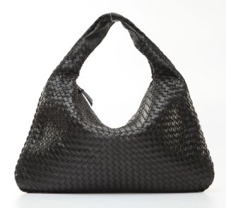   Leather Women Handbags Celebrity Woven Hobo Shoulder Bags Purse Hobos