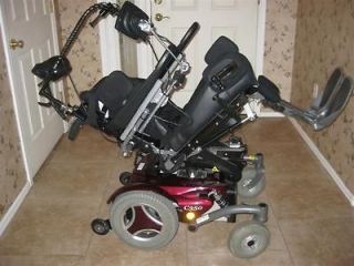   C350 Wheelchair with powerelevate,recline,tilt & manual leg adjustment