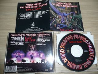 CD Praying Mantis   Live At Last RARE METAL NWOBHM GRAND SLAMM 1990 