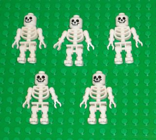 LEGO Minifigures Lot 5 Skeletons Guys Toys Lego Minifigs People 