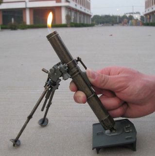 NEW REFILLABLE MORTAR/CANNON LAUNCHER STYLE LIGHTER MILITARY BUFF 