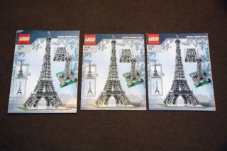 Lego Eiffel Tower 10181 Complete With Instructions.