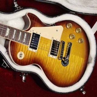 2012 Gibson Les Paul Standard Traditional Premium Finish Iced Tea w 