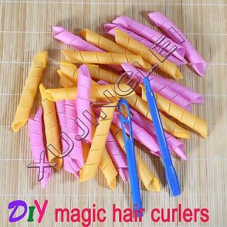   12.5 Hair Curlers Curlformers Spiral Ringlets Perm Leverage rollers