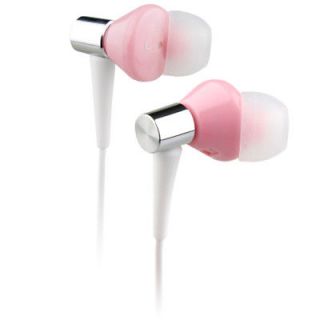 Pink Heavy Bass Earphones For HTC Status