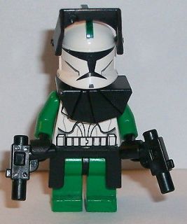 LEGO STAR WARS CUSTOM COMMANDER GREE & FULL BATTLE GEAR, X MASS 