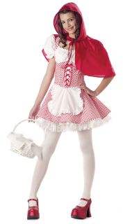 Child Little Red Riding Hood Tween Jr Halloween Costume