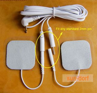   Adhesive Electrode Pads for Tens Machine RE USABLE SQUARE Long Life