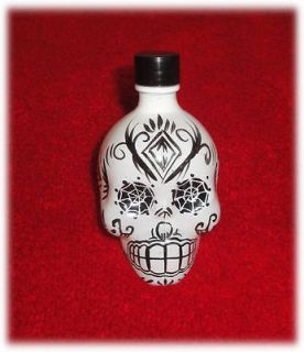 RARE KAH MINI TEQUILA COLLECTABLE BOTTLE BLANCO AGAVE WHITE HAND 