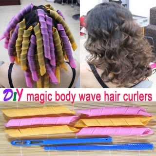   Curlers Curlformers Spiral Ringlets Perm Leverage rollers mixed color