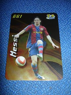 MESSI FICHAS LIGA 2008 MUNDICROMO TOP ONCE 6