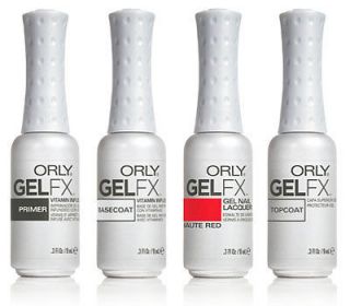 Orly UV GEL FX Nail Lacquer Polish Cure GELFX ALL COLORS 0.3 oz .3oz 9 