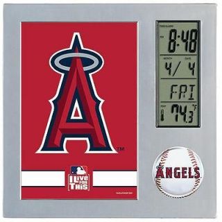 NEW Los Angeles Angels of Anaheim Desk Clock 0891071