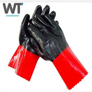 Chemical Liqui​d proof PVC Coated 11 Utility Industrial work Gloves 