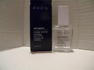 Avon Nail Experts Top & Base Coat Strengtheners Treatments Smudge 