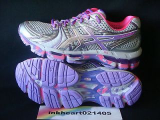 Asics Gel Kayano 18 Noosa Womens Running Shoes US 7 EUR 38 Titanium 